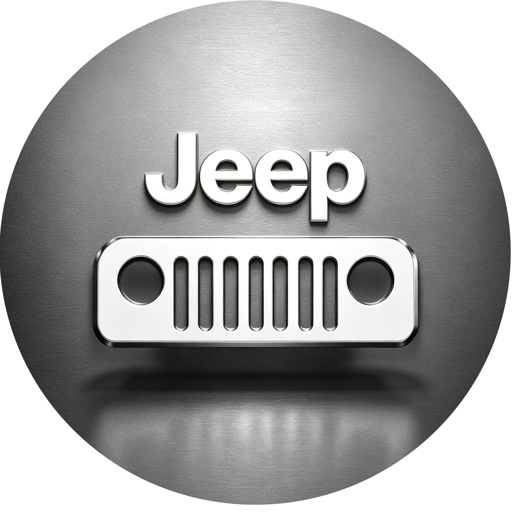 Jeep logo fiery graphic background for VT Supercharger Kit forced‑induction upgrade