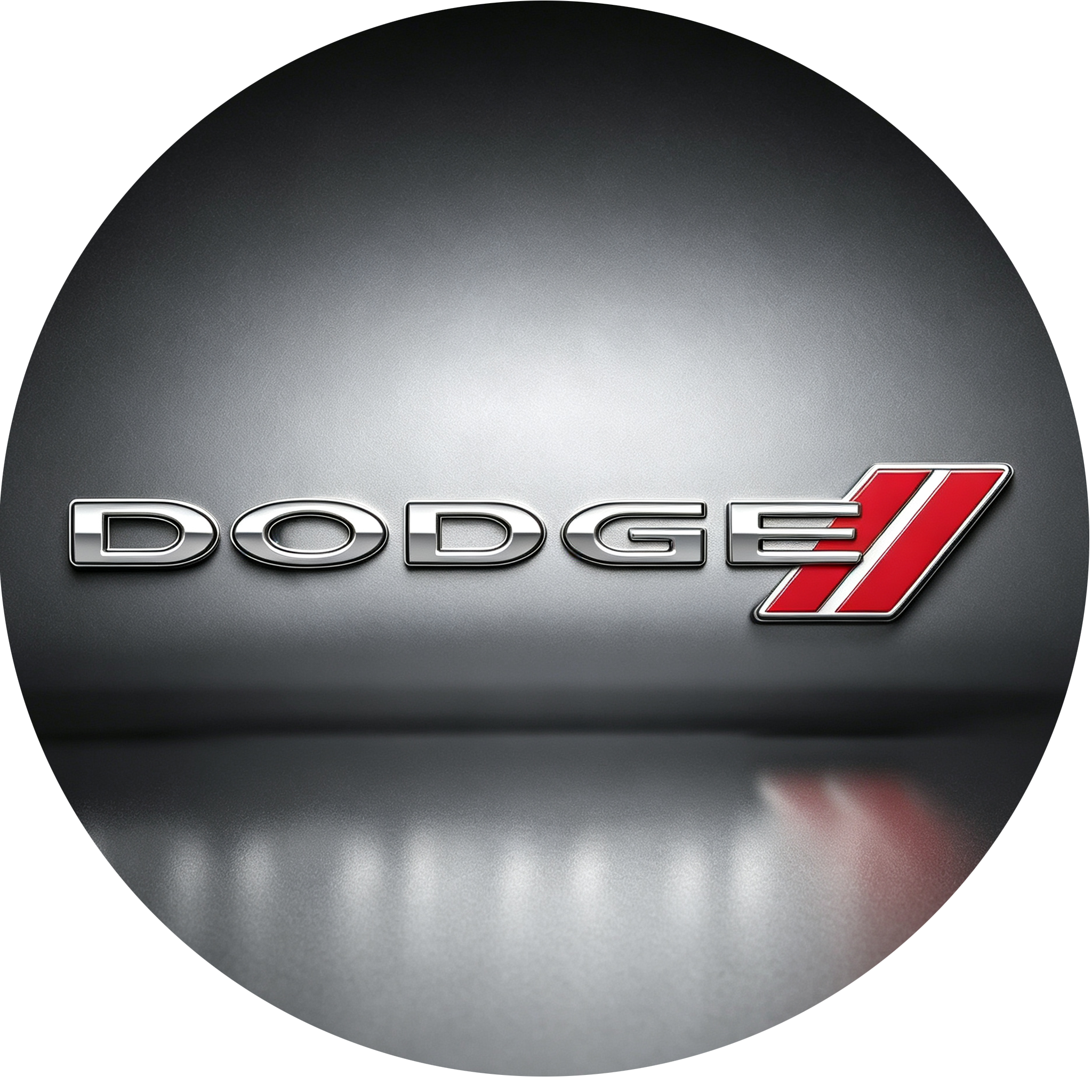 Dodge vehicle logo with fiery high‑performance graphic for forced‑induction upgrade